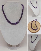 Galaksi Serisi Ametist Taşı Tasarım Kolye thumbnail 1