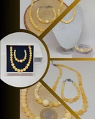 Galaksi Serisi Kalsit Taşı Kolye & Bileklik Seti thumbnail 1