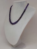 Galaksi Serisi Ametist Taşı Tasarım Kolye thumbnail 4