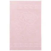 Gül Desenli 100 Pamuk Banyo Havlu Seti 12 Adet, -Comfort- Pembe, Narçiçeği, thumbnail 9