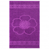 Textile Colors Menekşe Desenli 100 Pamuk Banyo Havlu Seti 6 Adet, 2 Banyo havlusu, 2 El Havlusu, ve 2 Yüz Havlusu, -Comfort- Violet, - 4