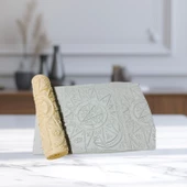 Hamur ve kurabiye şekillendirici,seramik şekillendirici,kutup yıldızı temalı merdane - 2