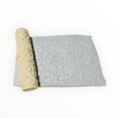 Hamur ve kurabiye şekillendirici,seramik şekillendirici,kutup yıldızı temalı merdane - 1