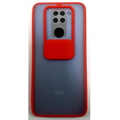 Xiaomi Redmi Note9 Kamera Sürgülü Korumalı Buz Silikon Kapak - 1
