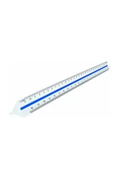 Maped Mikyas Cetvel Plastik 1:20/1:125 Ölçek 240011 - 1