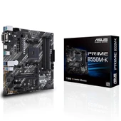 Asus Prime B550M-K AMD B550 4600 MHz DDR4 Soket AM4 mATX Anakart - 1