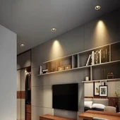 CATA CT-5223 PARS KARE SPOT SİYAH KASA - 5