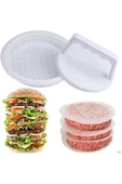 Hamburger Köfte Kalıbı Köfte Presi Şekillendirici Burger Press Pratik Köfte Yapma Aparatı thumbnail 4