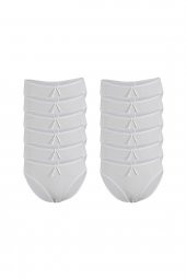 Özten Kadın 12li Paket Bambu Bikini Külot - 1