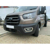 Ford Transit Krom Sis Farı Çerçevesi 2 Prç. 2019 Ve Üzeri Paslanm - 1