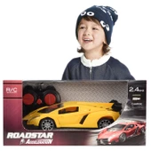 1:16,2.4 Uzaktan Kumandalı Şarjlı,Farı Yanan Lamborghini Araba - 2
