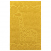 Textile Colors Zürafa Desenli 100 Pamuk Banyo Havlu Seti 6 Adet, 2 Banyo Havlusu, 2 El Havlusu, ve 2 Yüz Havlusu, -Elegance- Kiremit, thumbnail 4