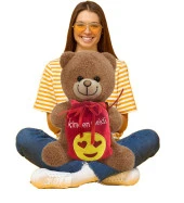 Çikolatalı "İçimden Geldi" Temalı Sevimli BOZ Ayı thumbnail 5