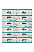 Pine Alkolsüz Hasta Perine Ve Vücut Temizleme Havlusu 50 li X 12 Paket - 1