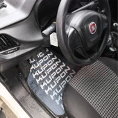 Kupon Desen Araç İçi Halı Paspas-Kaydırmaz Taban-Universal Her Araca Uyumlu-Yıkanabilir - 4