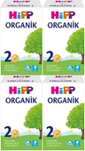 Hipp Organik Devam Sütü 600GR No:2 (6. Aydan İtibaren) (4 Lü Set) thumbnail 1