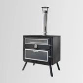 Nurgaz NG OKZN Kuzineli Şömine - Soba - Fırın thumbnail 2