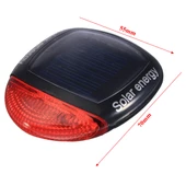 Solar 1200 Lümens Şarjlı Ön Arka Far Bisiklet Feneri Seti - 5