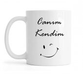 HİDZ Canım Kendim Yazılı Kupa Bardak - 1