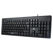 Everest KB-1002 Siyah USB Q Standart Klavye Kablolu Usb Klavye thumbnail 2