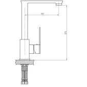 GPD Altın Banyo Mutfak Lavabo Bataryası Provido MBB155-A*MLB156-A*MTE155-A thumbnail 4