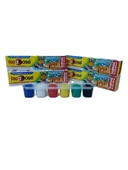 Hayal Sepeti Parmak ve Yüz Boyası 6 Renk 6x25mm - 3