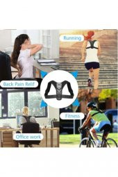 Bayan Erkek Atlet Sporcu Posturex Korse Aparatı Dik Duruş Korsesi thumbnail 2