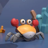 Can Oyuncak Sesli Ve Işıklı Sensörlü Şarjlı Yengeç Qc-1y - 4