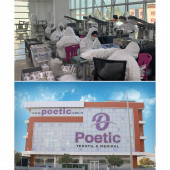 Poetic Naturel Tip 2R Cerrahi Maske Mavi 100 Adet Maske - 10'lu Poşet - 6