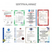 Tip 2R Cerrahi Maske Siyah 100 Adet Maske - 10'lu Poşet - 8