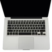 Arapça Klavye Macbook Air Pro Klavye Koruyucu UStip (ESKİ USB'Lİ MODEL 2008/2017) ile Uyumlu - 5