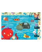 40 Parça Yer Puzzle Yüzme Yarışı - 2
