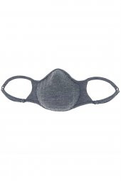 Gri 100 Pamuk Small Beden Maske - 1