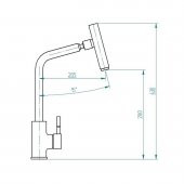 Venezia İnox Oynar Başlıklı Mafsallı Mutfak Evye Eviye Bataryası - 2