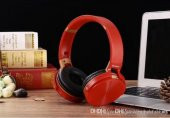 TWS Wıreless Bluetooth Kulak Üstü Kulaklık (JBL 950BT MODELİ) Sporcu Mikrofonlu FM Radyo KIRMIZI - 8