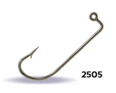 Youvella 2505 Jig Head İğnesi Dövme Delikli Uzun 100lü Kutu Nikel  2/0 - 1