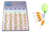 Captain Stoper Kartela 50x6lı Set Kauçuk Stopper  L - 1