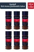 Davidoff Rich Aroma Çözünülebilir Kahve 100 gr x 6 Adet - 1