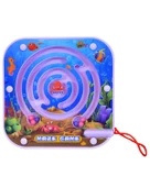 Maze Game Labirent Oyunu Mıknatıs Kalemli Mor YB3249 thumbnail 1