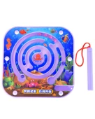 Maze Game Labirent Oyunu Mıknatıs Kalemli Mor YB3249 thumbnail 2