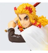 Anime Figür Demon Slayer Kyojuro Rengoku Karakter Figür Oyuncak Biblo 17 cm thumbnail 3