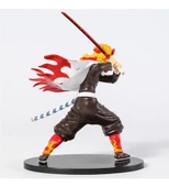 Anime Figür Demon Slayer Kyojuro Rengoku Karakter Figür Oyuncak Biblo 17 cm thumbnail 4