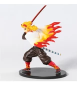 Anime Figür Demon Slayer Kyojuro Rengoku Karakter Figür Oyuncak Biblo 17 cm thumbnail 2