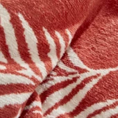 Karaca Home Leaf Tek Kişilik Pamuklu Battaniye Terracota - 6