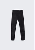 Stradivarius Süper yüksek bel mumlu pantolon - 4