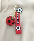 Anahtarlık Futbol Topu Dünya Kupası Maç Araba Çanta Cüzdan Süsü - 1