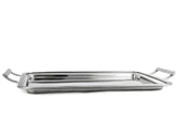 Mikasa Moor Gümüş Dik Kulplu Metal Tepsi 55x29cm - 2