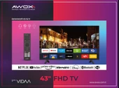 AWOX B234300 Full HD 43" 109 SMART TV - 2