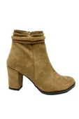 Cotcolic 22013 Süet Trend Fashion Kadın Bot thumbnail 2