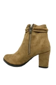 Cotcolic 22013 Süet Trend Fashion Kadın Bot thumbnail 3